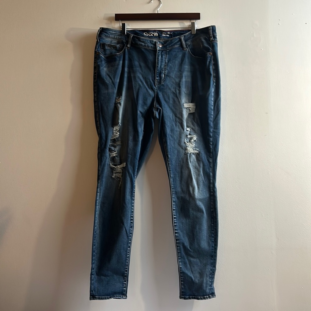 Mid Rise Skinny Jeans Size 20 Warehouse One
